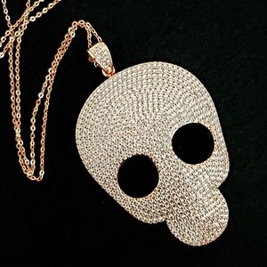 Charlene K Skull Pendant & Chain